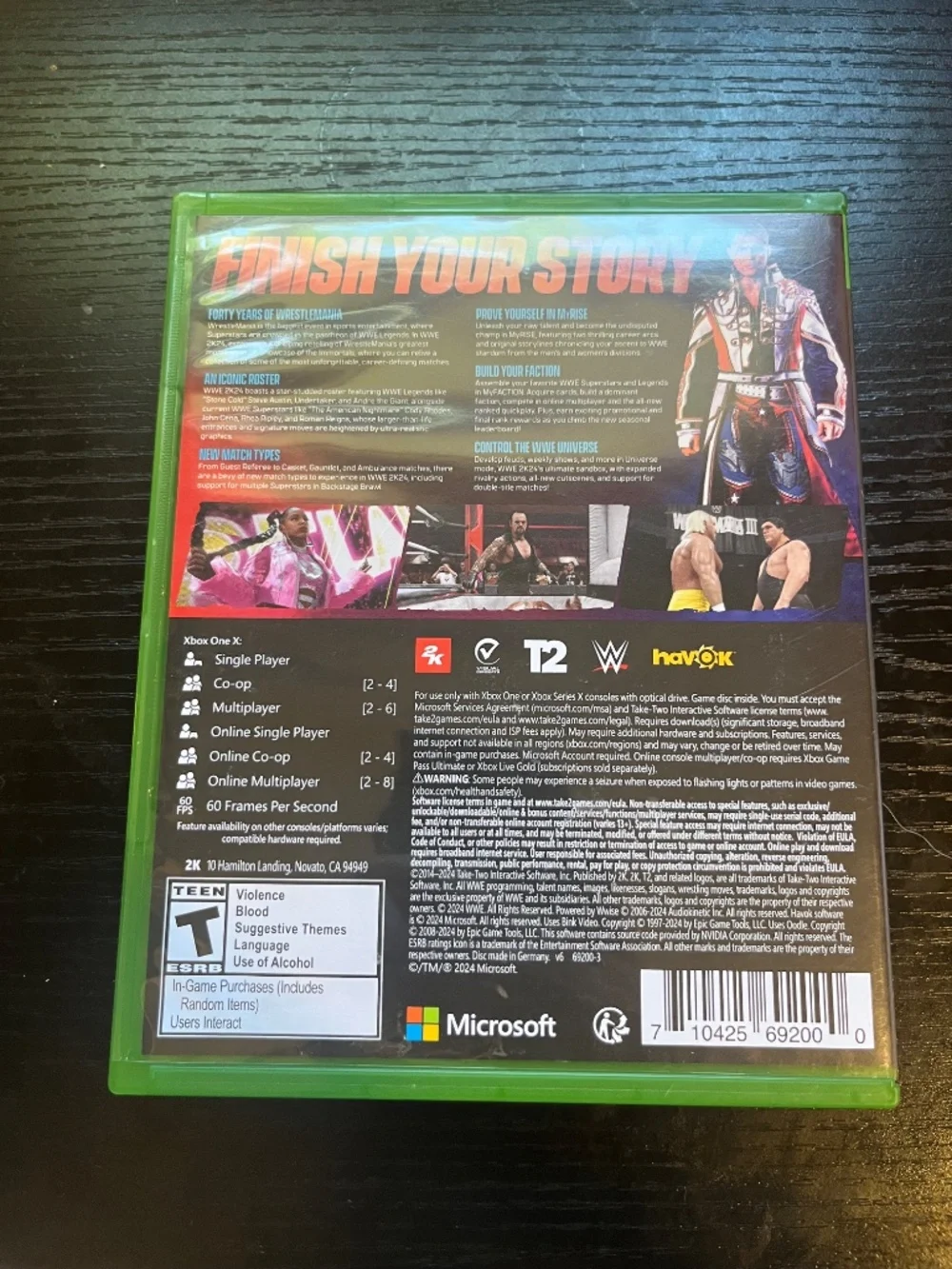 WWE 2K24 - Microsoft Xbox One